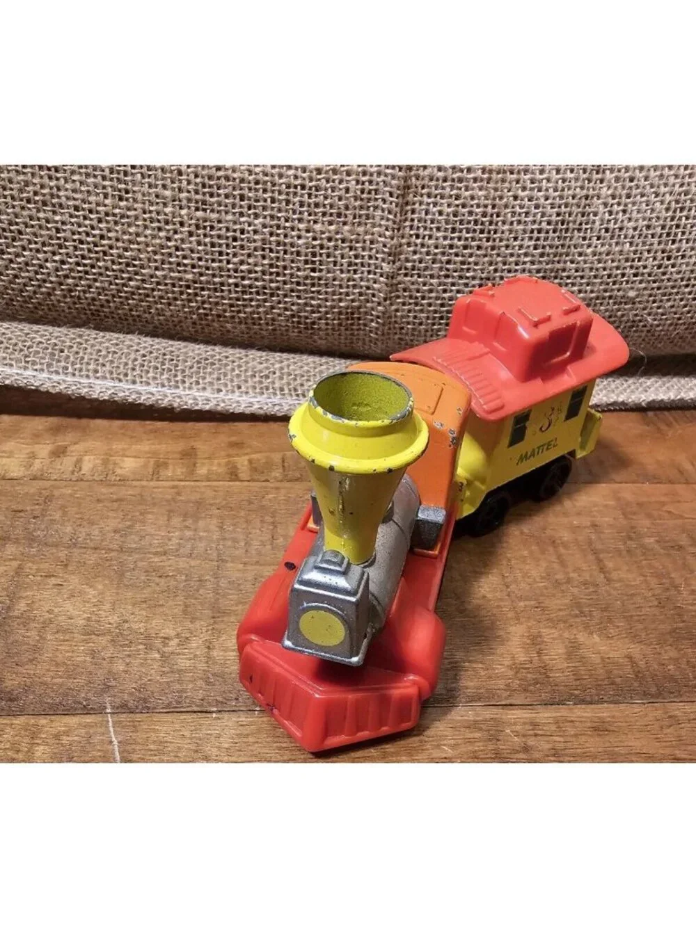 Vintage 1980 Mattel First Wheels Diecast Hot Wheels  Train Car and Engine